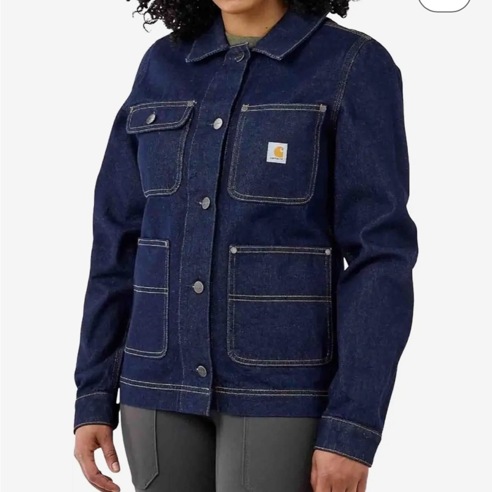 Carhartt Denim Jacket - Authentic Workwear Style